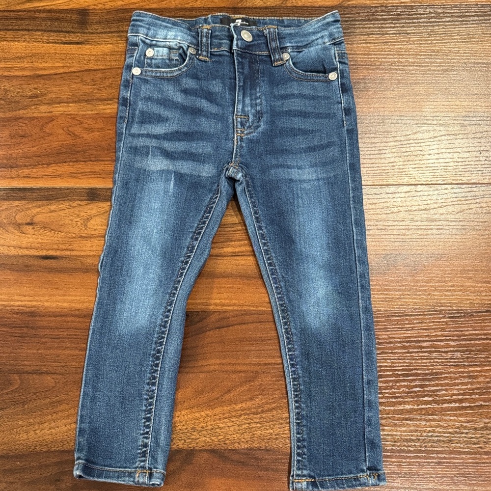 7 For All Mankind Dark Blue Kids Jeans. New no tags
